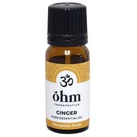 Ohm Oils Pure Ginger Essential Oil 